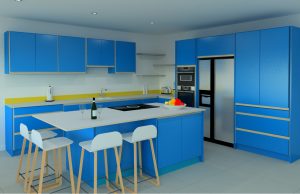 The cost of a large plywood kitchen from Koivu
