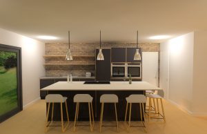 The cost of a medium plywood kitchen from Koivu