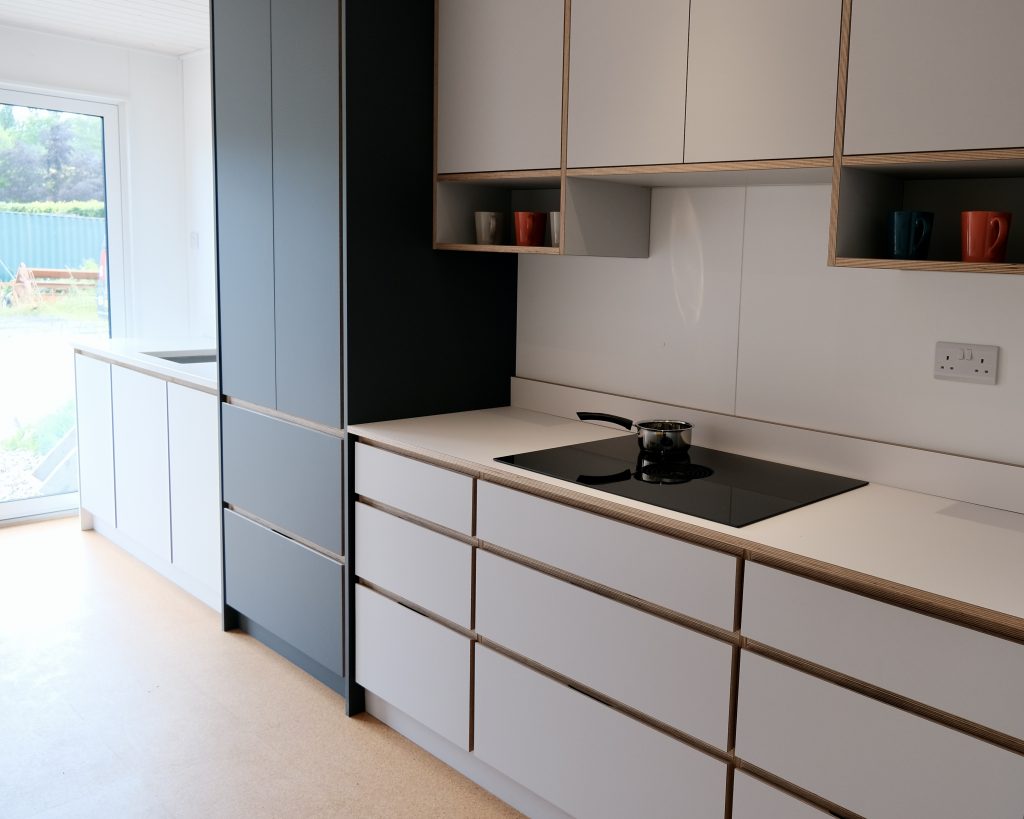 See a KOIVU kitchen in real life at our Kent kitchen workshop. Get in touch to book an appointment.