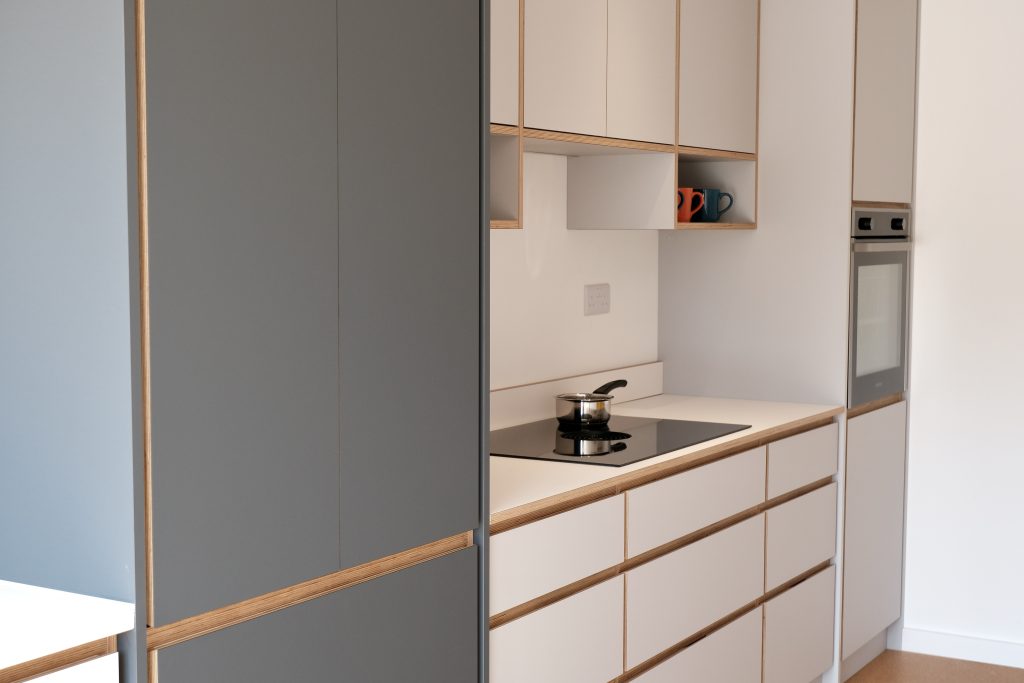 Get in touch to book an appointment at our new shipping container kitchen showroom. You’ll find examples of our beautiful units, fixtures and fittings.